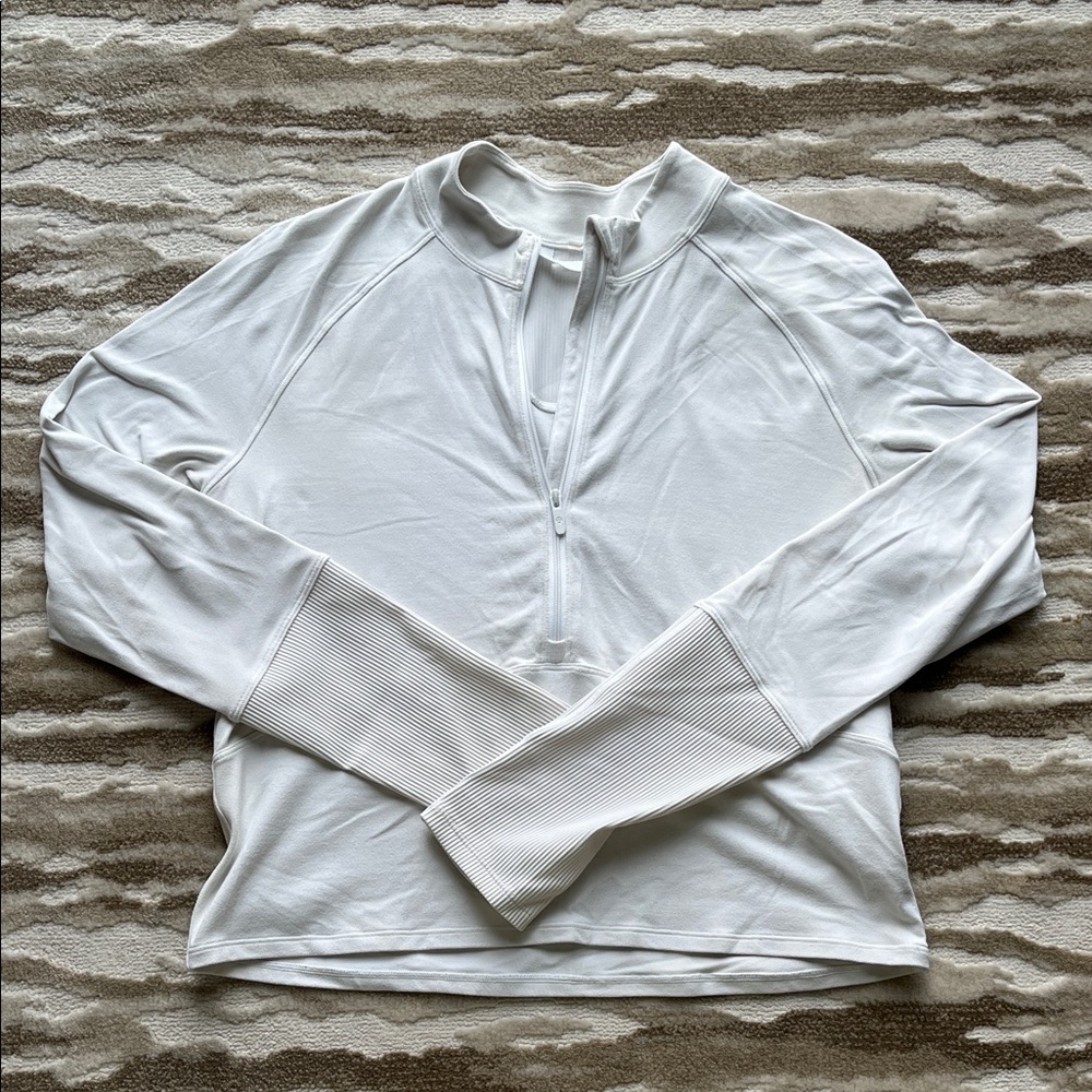 lululemon athletica White Long Sleeve Top